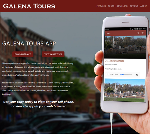 Galena Tours App